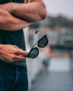 wooden sunglasses wood