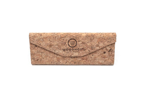 cork case wooden sunglasses