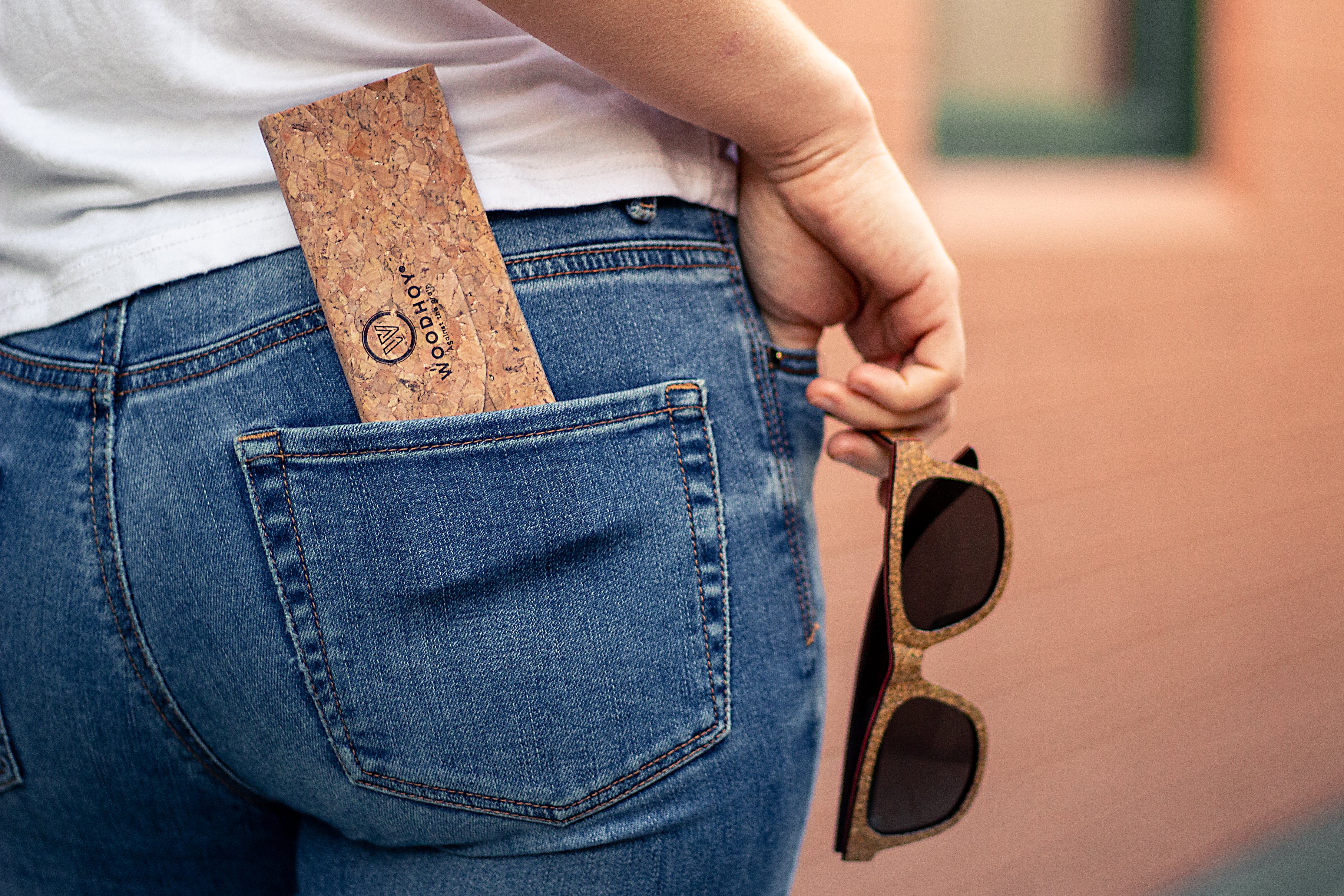 foldable case cork woodhoy